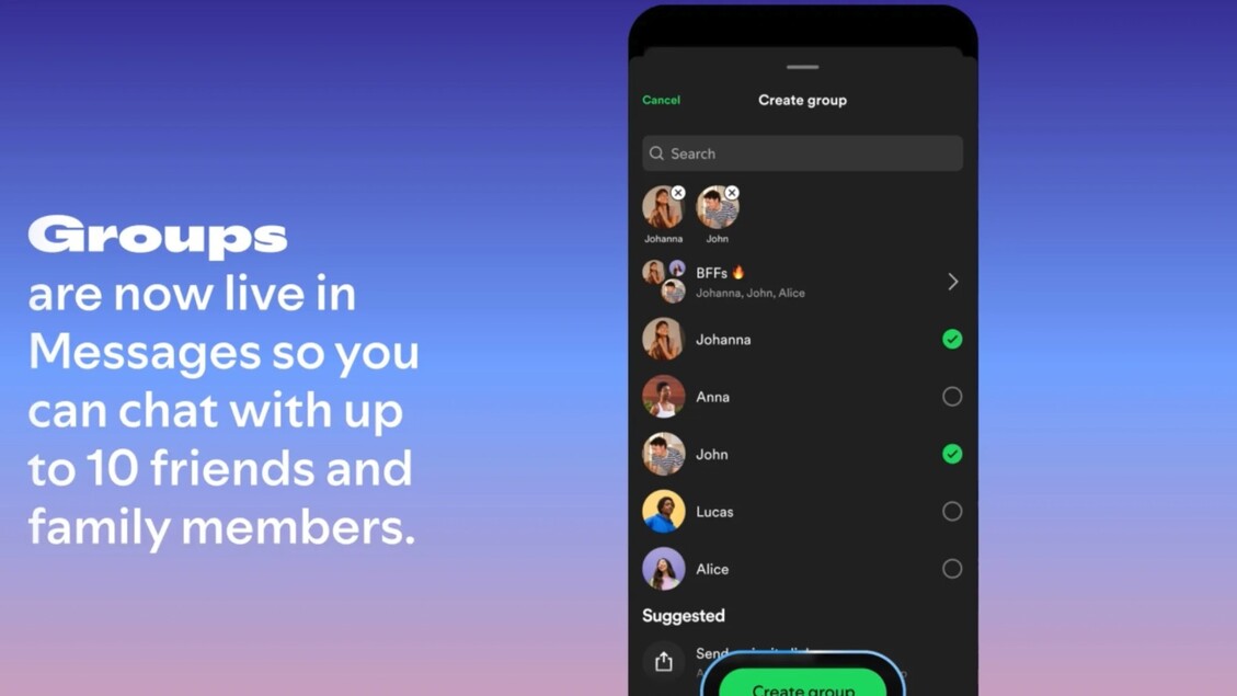 Spotify lancia le chat di gruppo fino a 10 partecipanti – Future Tech