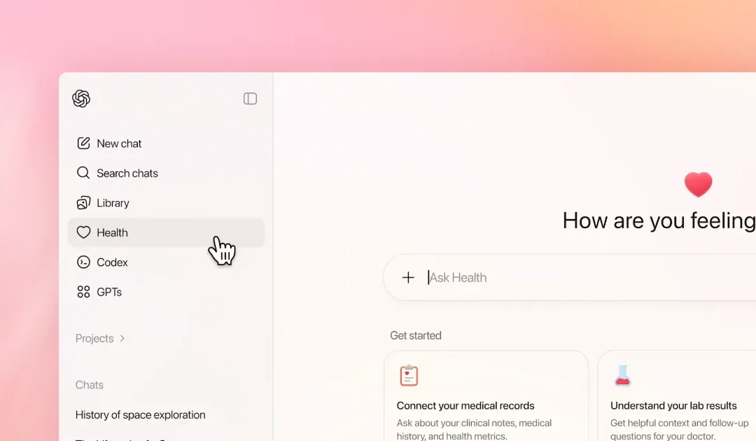 ChatGPT Salute, come funziona la nuova sezione del chatbot AI dedicata alle questioni mediche