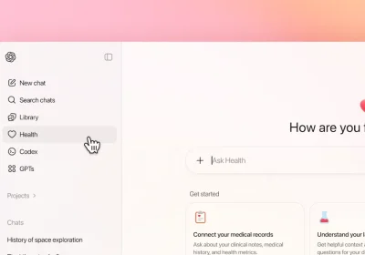 ChatGPT Salute, come funziona la nuova sezione del chatbot AI dedicata alle questioni mediche