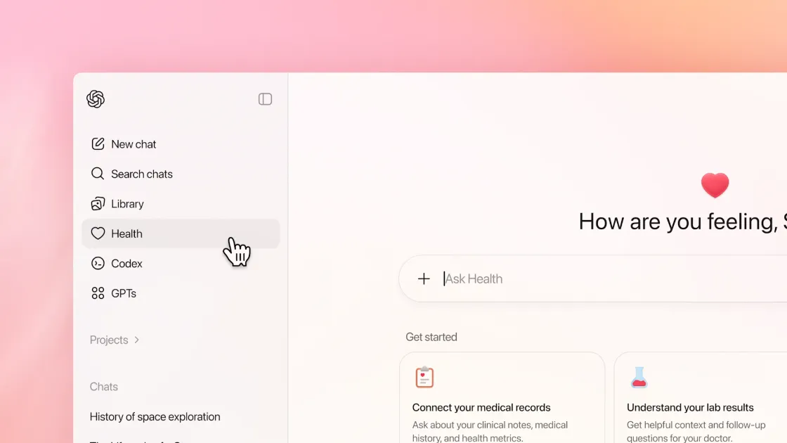 ChatGPT Salute, come funziona la nuova sezione del chatbot AI dedicata alle questioni mediche