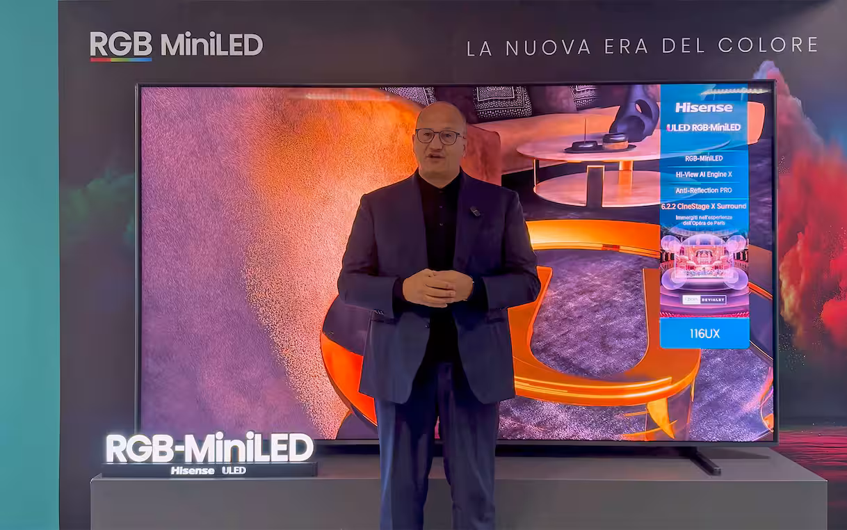 Hisense cresce e punta a un 2026 in forte accelerazione