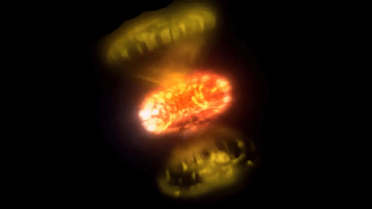 Nana bianca, abbiamo immortalato il momento in cui esplode rivelando il vero volto delle novae