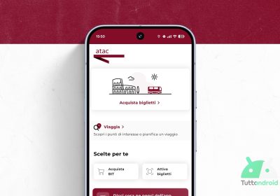 Nuova app Atac: orari, biglietti e percorsi a Roma