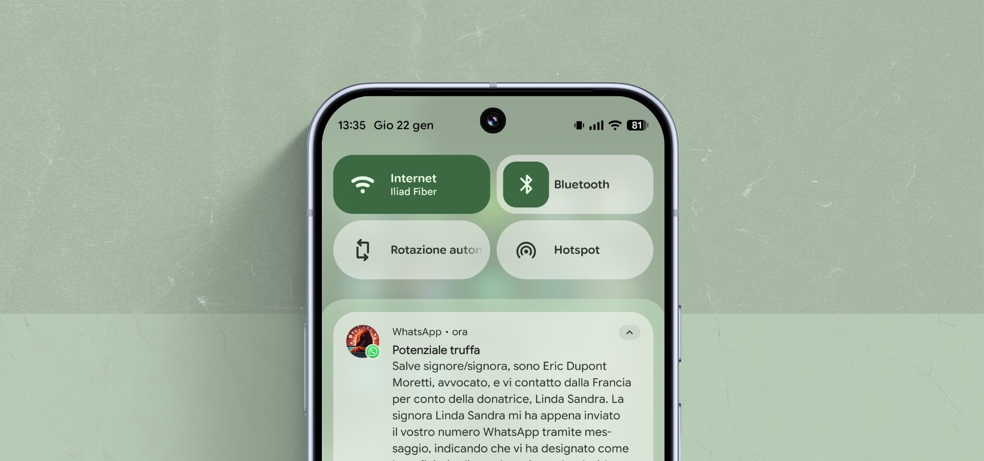 Nuova truffa WhatsApp dalla Francia