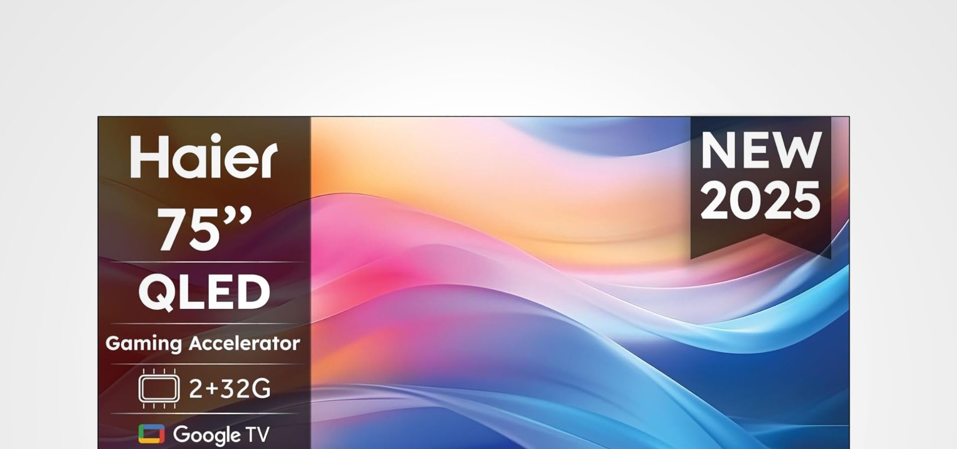 Google TV Haier 75″ QLED in offerta a 559€