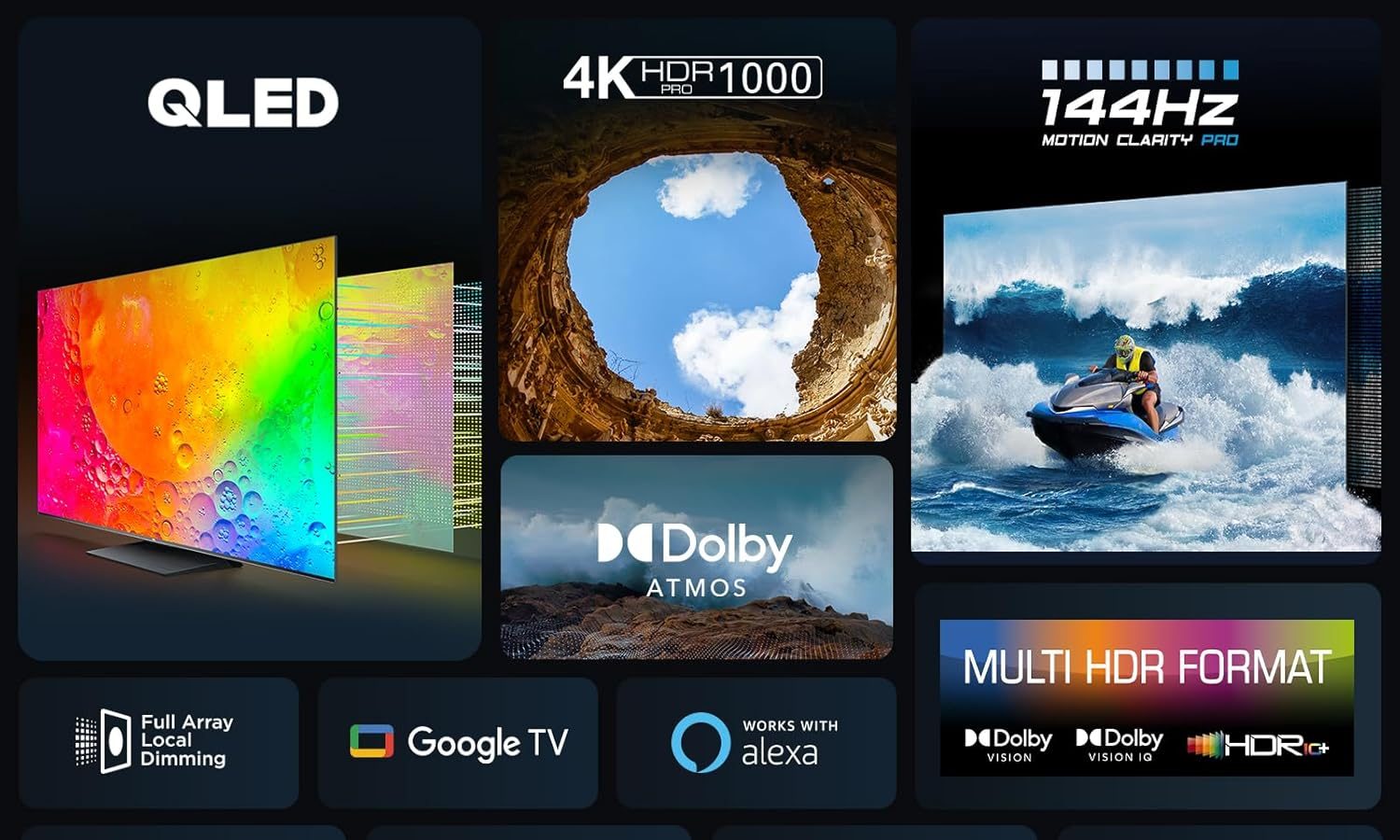 Super offerta TCL 75” QLED 4K a metà prezzo