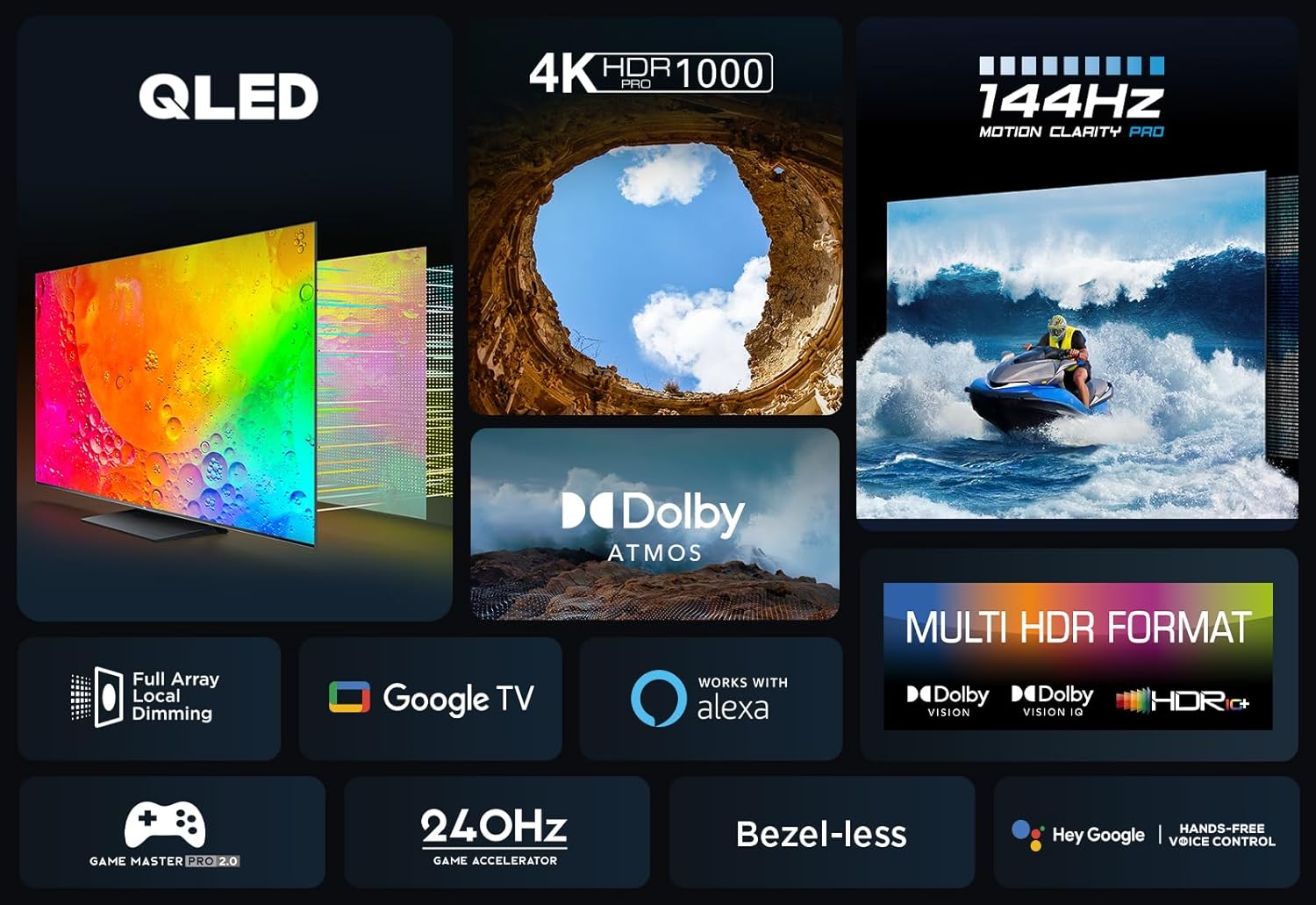 Super offerta TCL 75” QLED 4K a metà prezzo