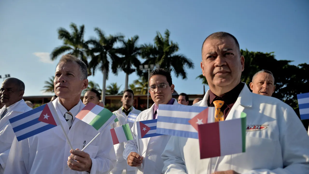 Gli Stati Uniti vorrebbero che la Calabria rinunciasse ai medici cubani che ci hanno aiutato durante la pandemia