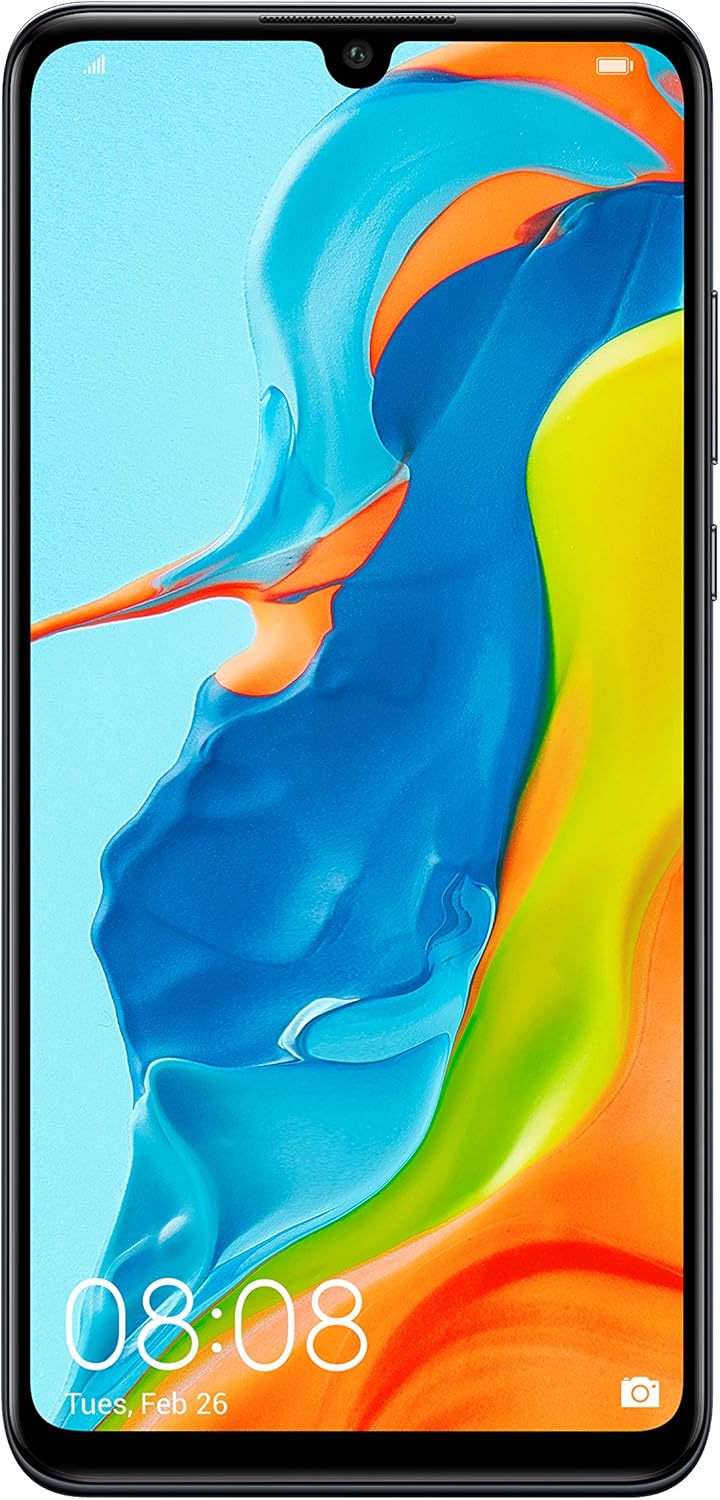 Huawei P30 Lite 128GB 6.1″ FHD Dewdrop Display Smartphone 4GB RAM, Android 9.0 Sim-Free Dual Sim, UK Version, Black (Renewed)