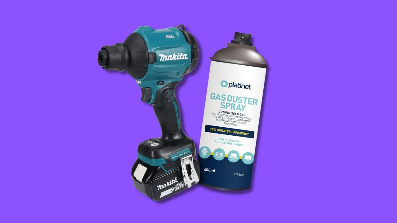 Come usare bombolette d’aria compressa e soffiatori per far tornare il pc, il mouse e la tastiera al loro antico splendore