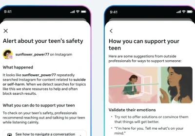 Instagram avviserà i genitori se i figli adolescenti cercano contenuti su suicidio o autolesionismo