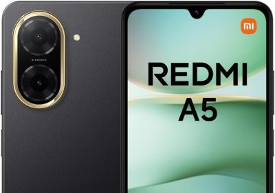 Xiaomi Redmi A5 Smartphone – 4GB+128GB, 6.5 inch HD+ Display, 5000mAh Battery, Android 13 Go Edition, Dual SIM – Black