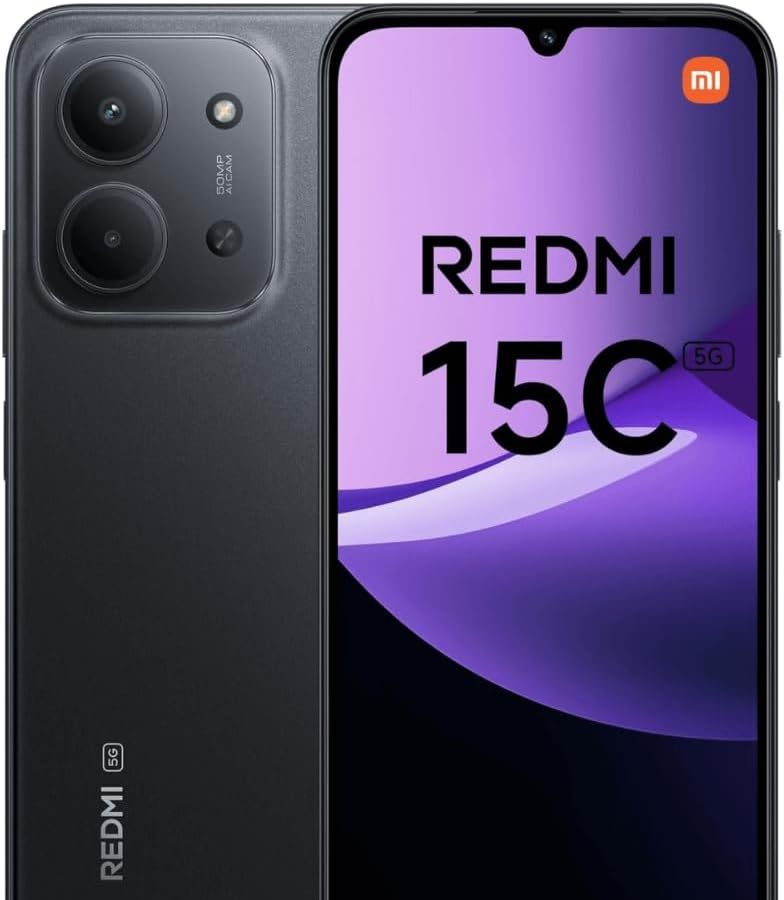 XIAOMI Redmi 15C 5G 128-4-5G Midnight Black