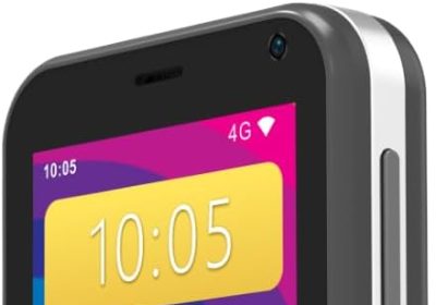 TTfone TT280 – 4G Dual SIM Simple Finger Phone with 2.8″ Android Touch Screen, Keyboard, 2MP Camera, USB-C – Mobile Unlocked Easy to Use (with USB Cable)