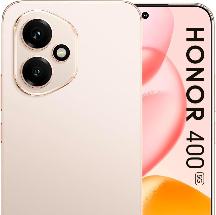 HONOR 400 Camera 200MP, AMOLED Display 6.55 Inch 5300mAh, Qualcomm Snapdragon 7 Gen3, Android 15, 8GB + 256GB, Desert Gold