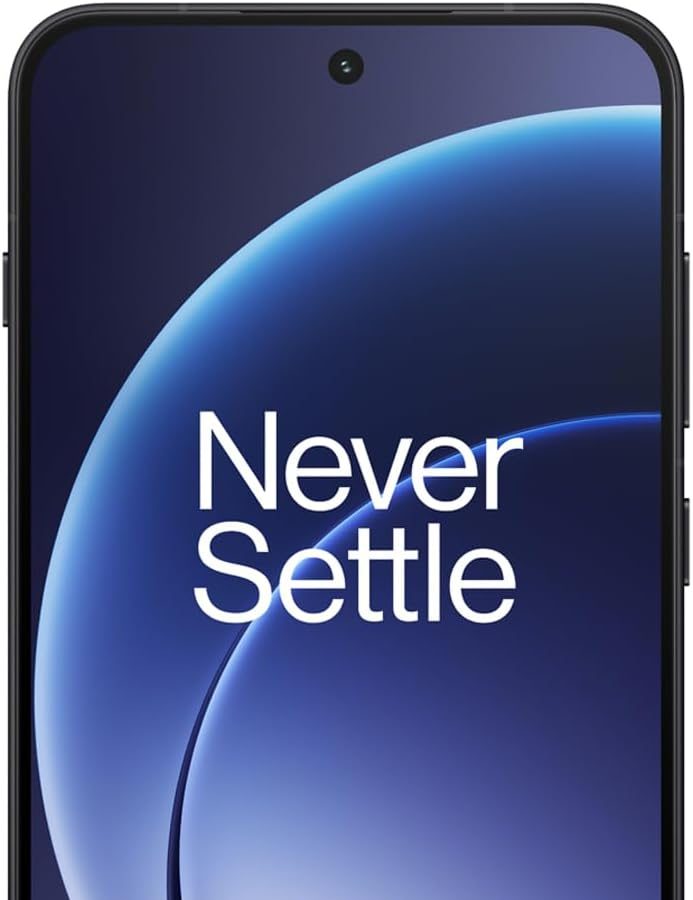 OnePlus 15R 12GB RAM + 512GB Memory, AI Smartphone with Snapdragon 8 Gen 5, AMOLED Display 6.83″ 165Hz, 7400mAh Battery, Triple Camera 50MP, Charcoal Black