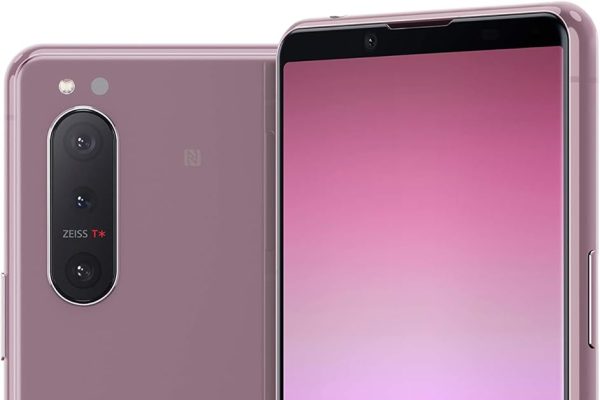 Sony Xperia 5 II 5G Smartphone (15.5 cm (6.1″) 21:9 CinemaWide FHD+ HDR OLED, Triple Camera, 3.5 mm audio connector, Android 12, SIM Free, 8 GB RAM, 128 GB memory) Pink