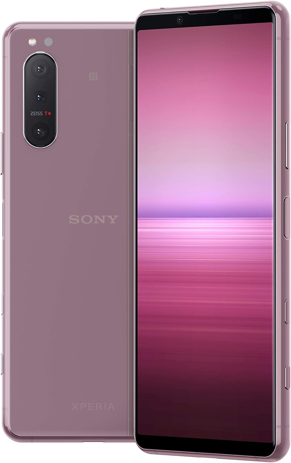 Sony Xperia 5 II 5G Smartphone (15.5 cm (6.1″) 21:9 CinemaWide FHD+ HDR OLED, Triple Camera, 3.5 mm audio connector, Android 12, SIM Free, 8 GB RAM, 128 GB memory) Pink