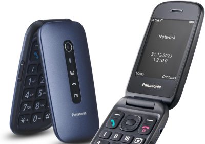 Panasonic KX‑TU550EXC, Cellulare 4G per Anziani, Fotocamera 1,2 MP, telefono per anziani, Display 2,8″, caratteri grandi, facile da usare, Standby fino a 290 ore, Blu