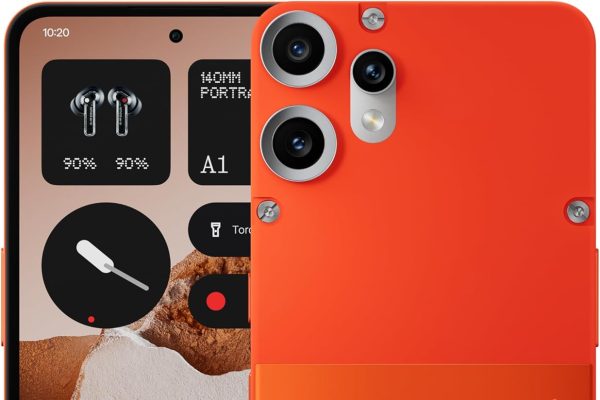 CMF Phone 2 Pro 128GB – 5G Smartphone with 50MP Camera and 20x Zoom, 6.77″ AMOLED FHD+ Display at 120Hz, 5000mAh Battery and Nothing OS 3.2 – Orange