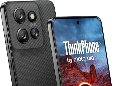 Motorola ThinkPhone 25 5G 2024 (Carbon Black) XT2409-06 | Dual SIM (Nano SIM, eSIM) 256GB + 8GB RAM Android 14 Factory Unlocked Smartphone