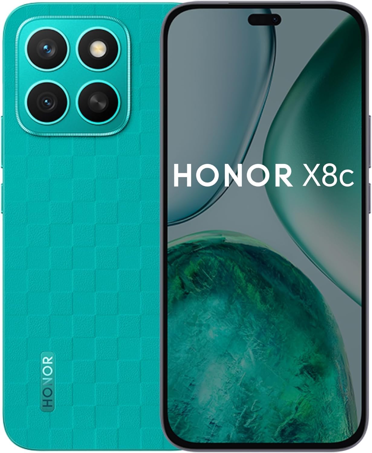 HONOR X8c Smartphone 8GB RAM 256GB ROM | 6.7 Inch AMOLED Display 120Hz, 108MP Camera, Android 15, Dual SIM, 5000mAh Battery, 35W Fast Charge, Google Play (Marrs Green)