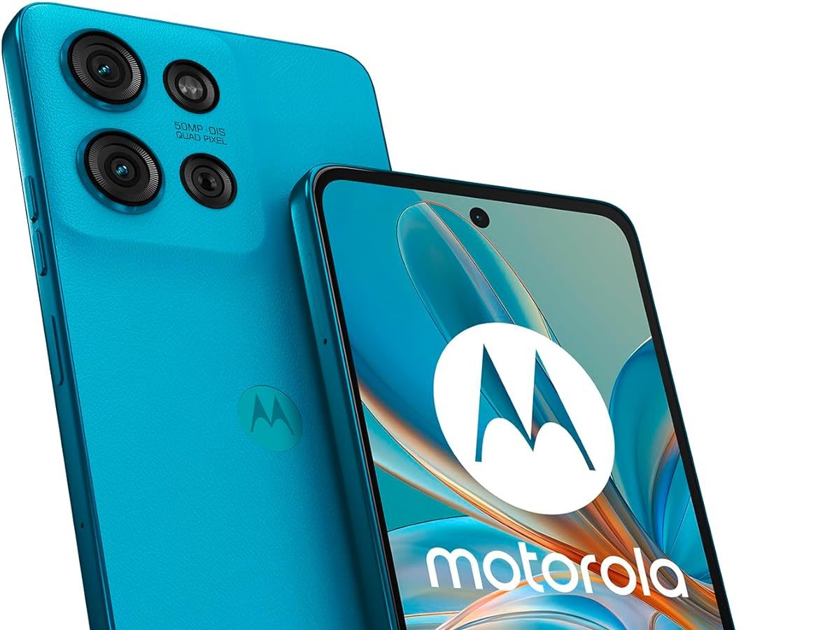 Moto G75 5G (8/256GB, 6.78″ FHD+ 120Hz Display, 50MP+8MP+Flicker Sensor, Qualcomm Snapdragon 6 Gen 3, Selfie 16MP, 5000mAh, Fast Charge 30W, Android 14), Aqua Blue