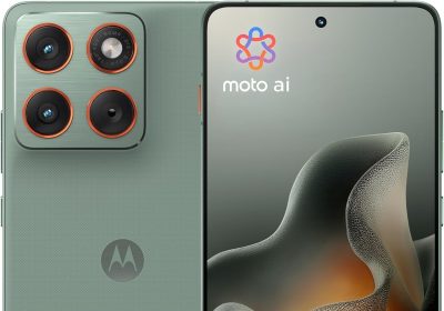 Motorola Edge 70 with Moto AI (12/512GB, Triple Camera 50MP + Flicker Sensor, Selfie 50MP, Ultra Slim 6mm, 4800mAh Silicon-Carbon, Display 6.67″ Super HD 120Hz, Pantone Lily Pad