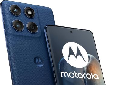 Motorola Edge 60 with Moto AI (8/512GB, Camera 50+50+10MP, Selfie 50MP, Display 6.67″ POLED 120Hz, MediaTek Dimensity 7300, 5100mAh Battery, 68W Charge, Android 15), Gibraltar Sea
