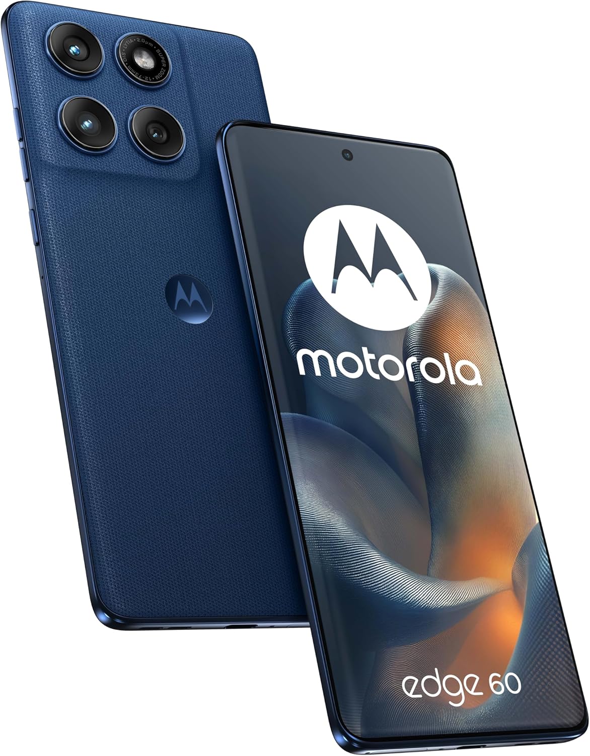 Motorola Edge 60 with Moto AI (8/512GB, Camera 50+50+10MP, Selfie 50MP, Display 6.67″ POLED 120Hz, MediaTek Dimensity 7300, 5100mAh Battery, 68W Charge, Android 15), Gibraltar Sea