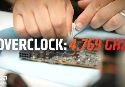 AMD Radeon RX 9060 XT: staccato (di molto) il record di frequenza della GeForce RTX 4090