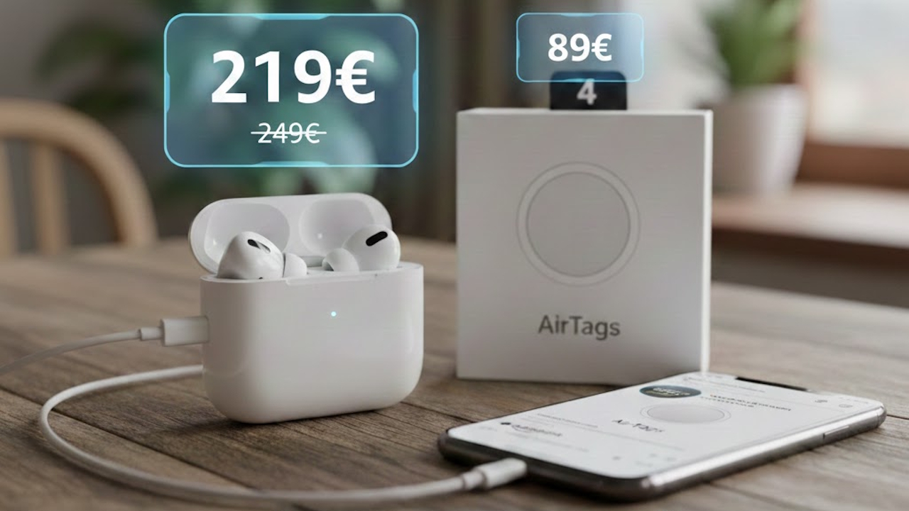 AirPods Pro 3 al minimo storico su Amazon: ora a 219€, ma oggi volano anche gli AirTag