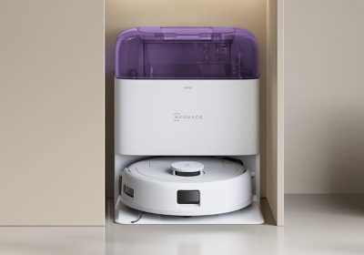 Non chiamatelo base: a 198€ questo robot ECOVACS da 9000Pa aspira, lava e si svuota da solo (in elegante colore Viola)