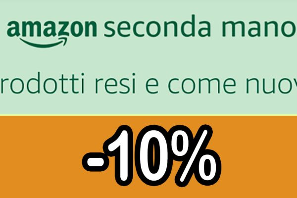 Amazon Seconda Mano (ex Warehouse) torna per le Offerte di Primavera: 10% di sconto extra sull'usato garantito