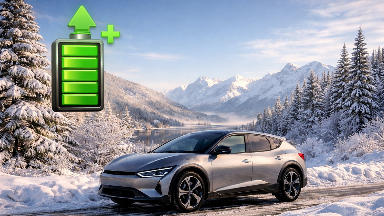Auto elettriche, il freddo non fa più paura: ecco come guadagnare fino a 10 km in inverno