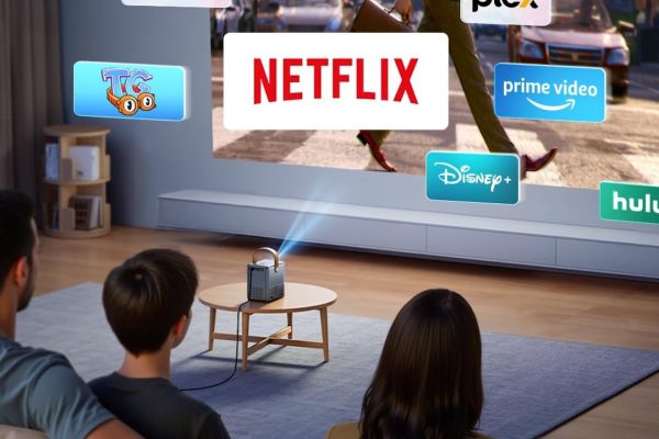 Cinema domestico low cost: proiettore Full HD con supporto 4K e Netflix ufficiale a 129€