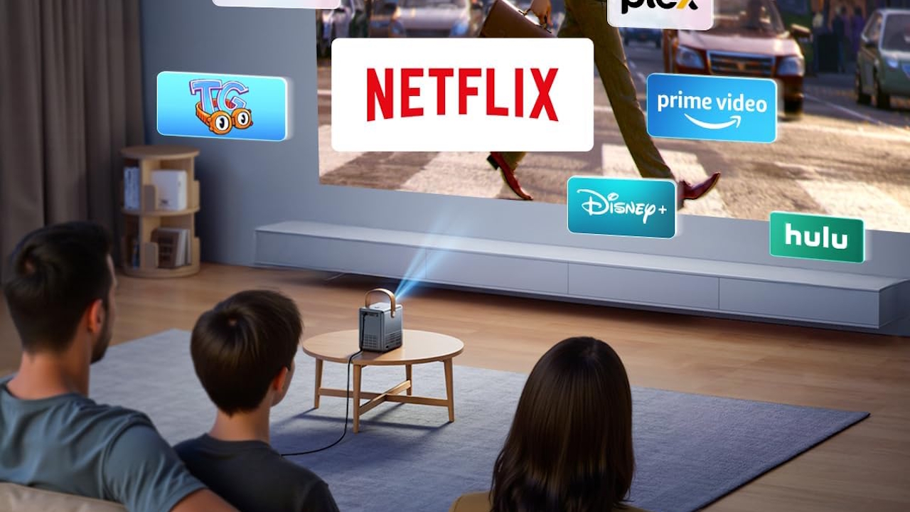 Cinema domestico low cost: proiettore Full HD con supporto 4K e Netflix ufficiale a 129€