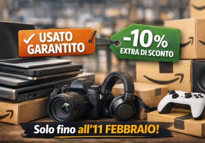 Come fare affari con l'usato garantito di Amazon? Ora c'è il 10% di sconto extra