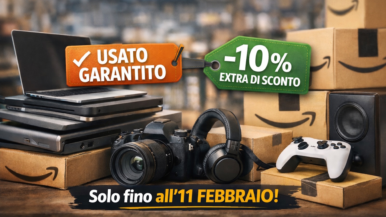 Come fare affari con l'usato garantito di Amazon? Ora c'è il 10% di sconto extra