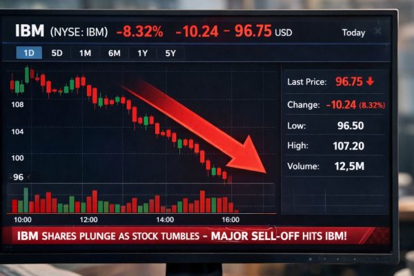 IBM crolla in Borsa (-13%) dopo l'annuncio di Anthropic: cosa c'entrano Claude Code e COBOL
