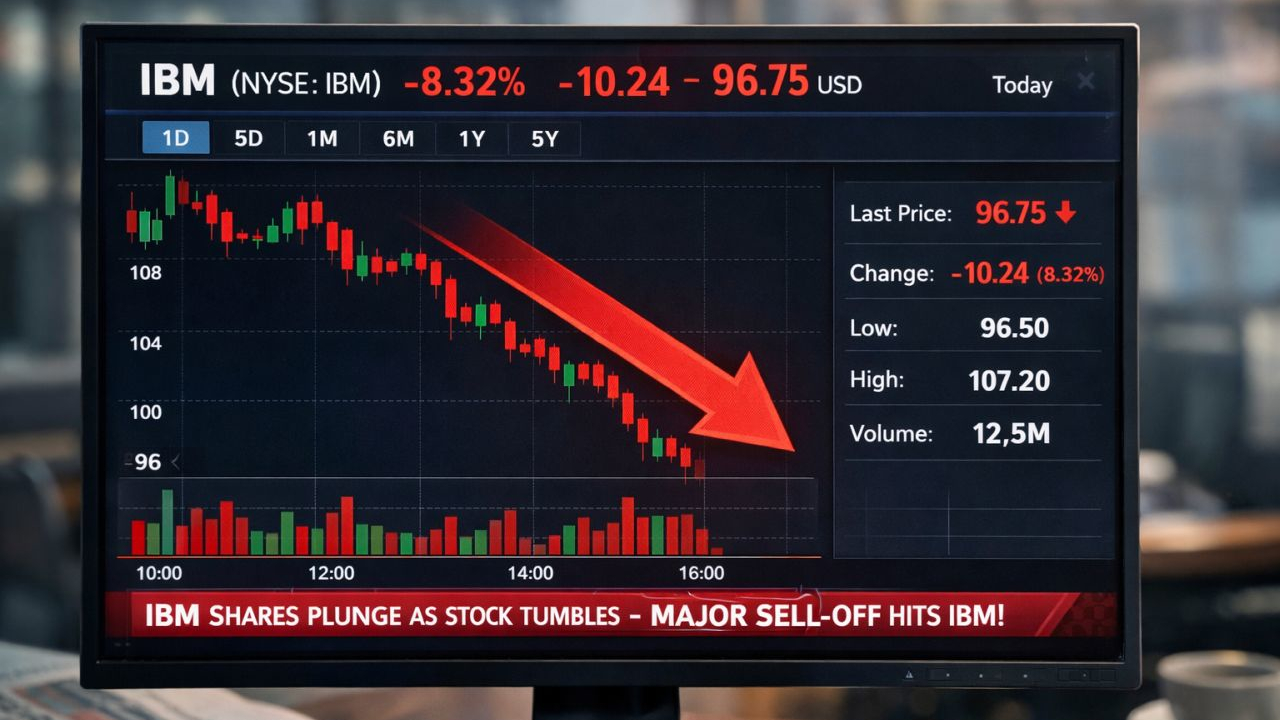 IBM crolla in Borsa (-13%) dopo l'annuncio di Anthropic: cosa c'entrano Claude Code e COBOL