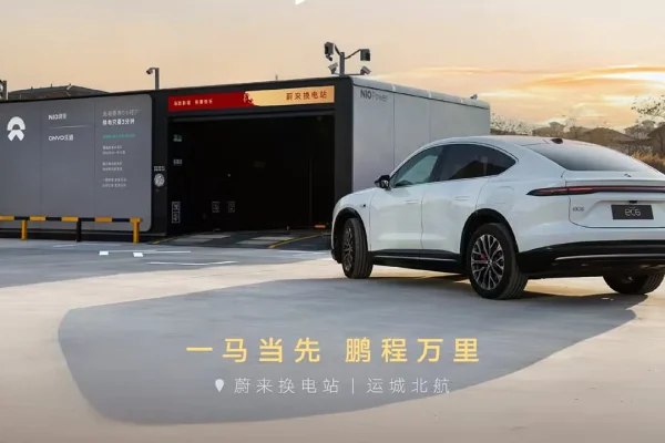 NIO batte il suo record di scambio batterie… ancora