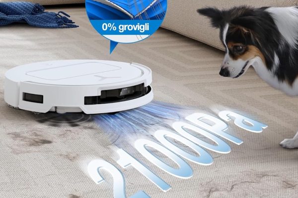 Prezzo mai visto da mesi: ECOVACS DEEBOT T50 PRO OMNI Gen2 a 449€ su Amazon