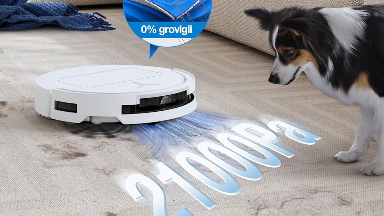 Prezzo mai visto da mesi: ECOVACS DEEBOT T50 PRO OMNI Gen2 a 449€ su Amazon