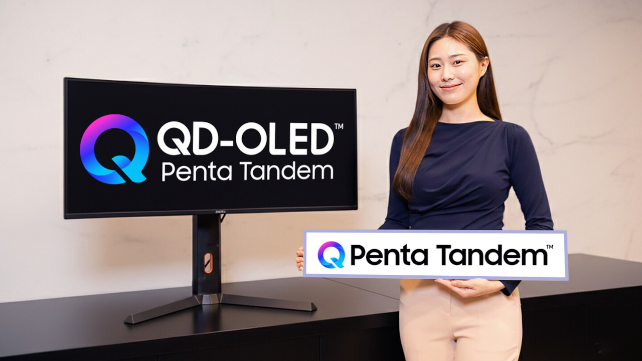 Samsung Display presenta QD-OLED Penta Tandem: struttura a cinque layer per più efficienza e luminosità