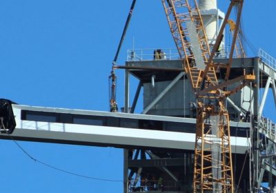 SpaceX sta per rimuovere il braccio di accesso dell'equipaggio dal pad LC-39A, i lanci di Crew Dragon sono spostati all'SLC-40