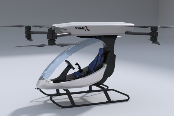 Un eVTOL con cui basta saper andare in bicicletta per pilotarlo: Velocitor X-1