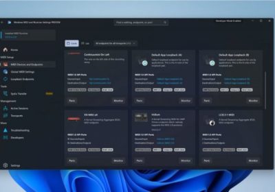 Windows 11 introduce il supporto nativo al protocollo MIDI 2.0