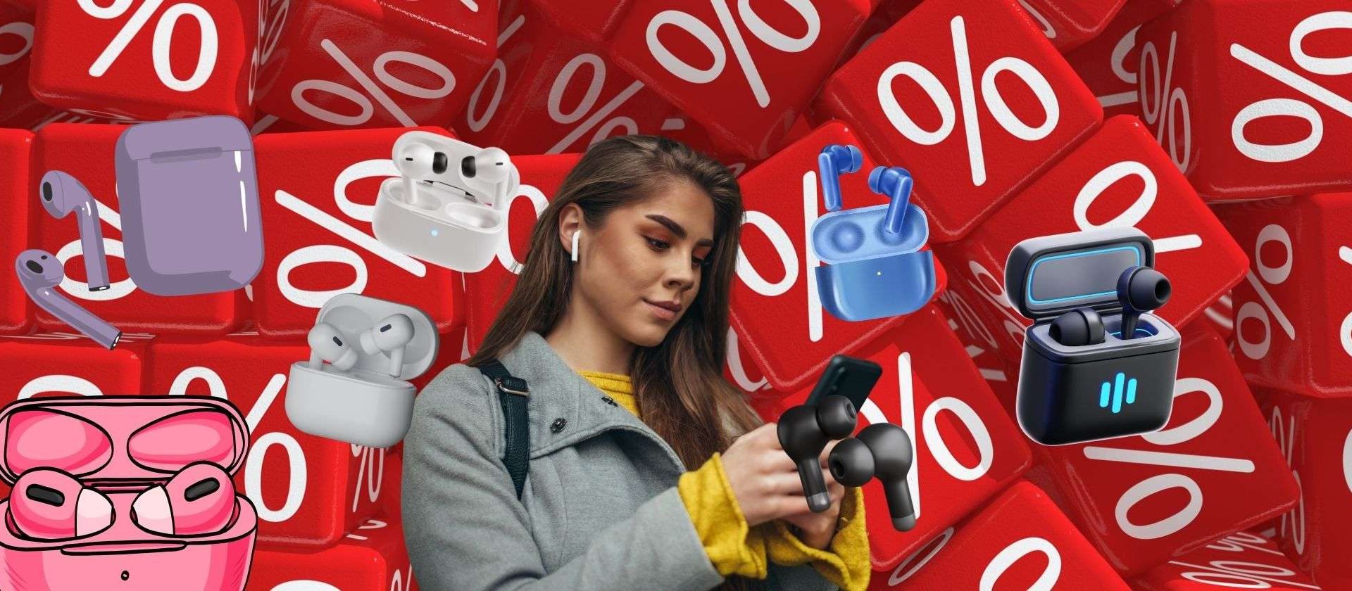 Auricolari Bluetooth in offerta su Amazon