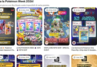 Pokémon Day 2026: tutti gli appuntamenti della settimana su eBay Live
